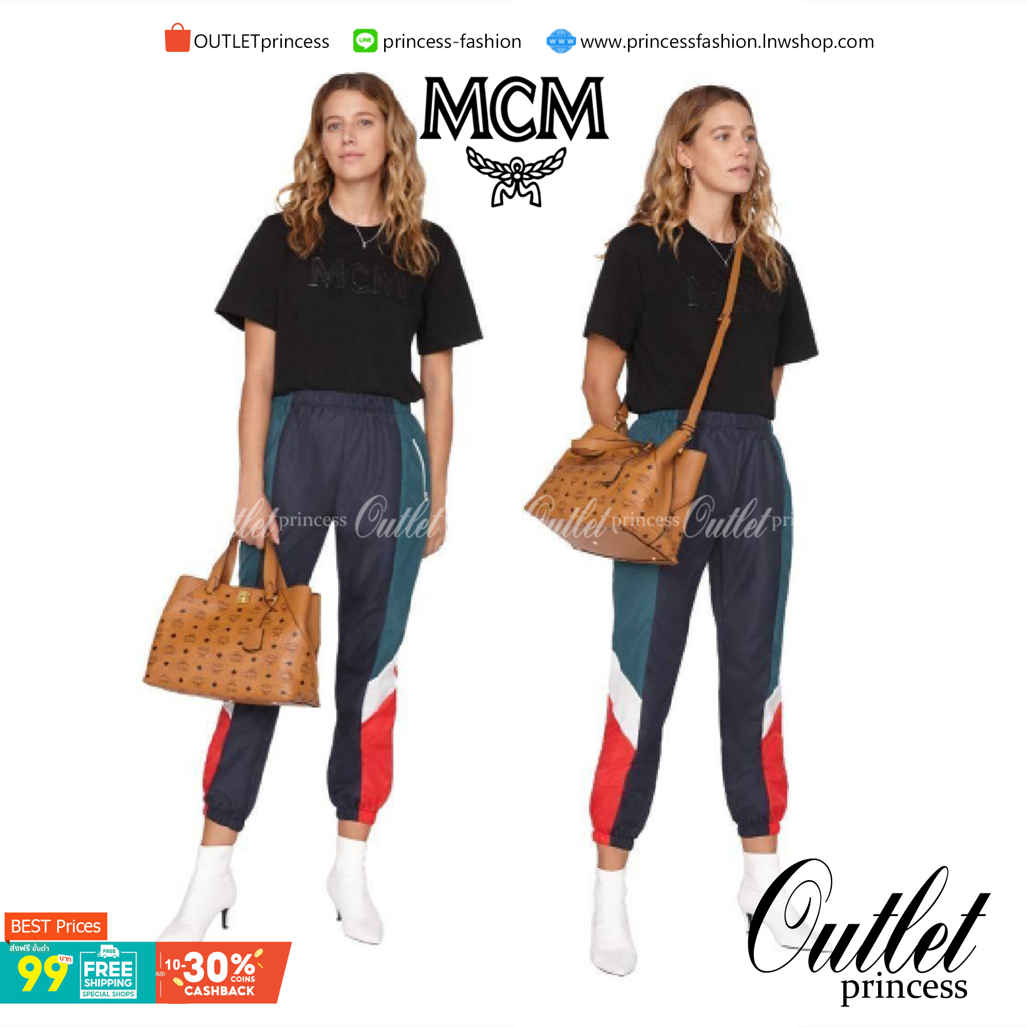 M.C.M ESSENTIAL TOTE IN VISETOS ความจุใจมาพร้อมเสิร์ฟแล้วจ้า ใครที่มองหากระเป๋าทรงโท้ทจุๆ ต้องใบนี้เลย!! กระเป๋าสะพายไหล่/ข้าง ดีไซน์ทรงสวยน่าใช้ วัสดุหนังแคนวาสสลับหนังแท้ ปากกระเป๋ามีตัวบิดล็อคแน่นหนากันของหล่นออกจากกระเป๋า ภายในโล่งกว้าง แบ่งสัดส่วนอย่