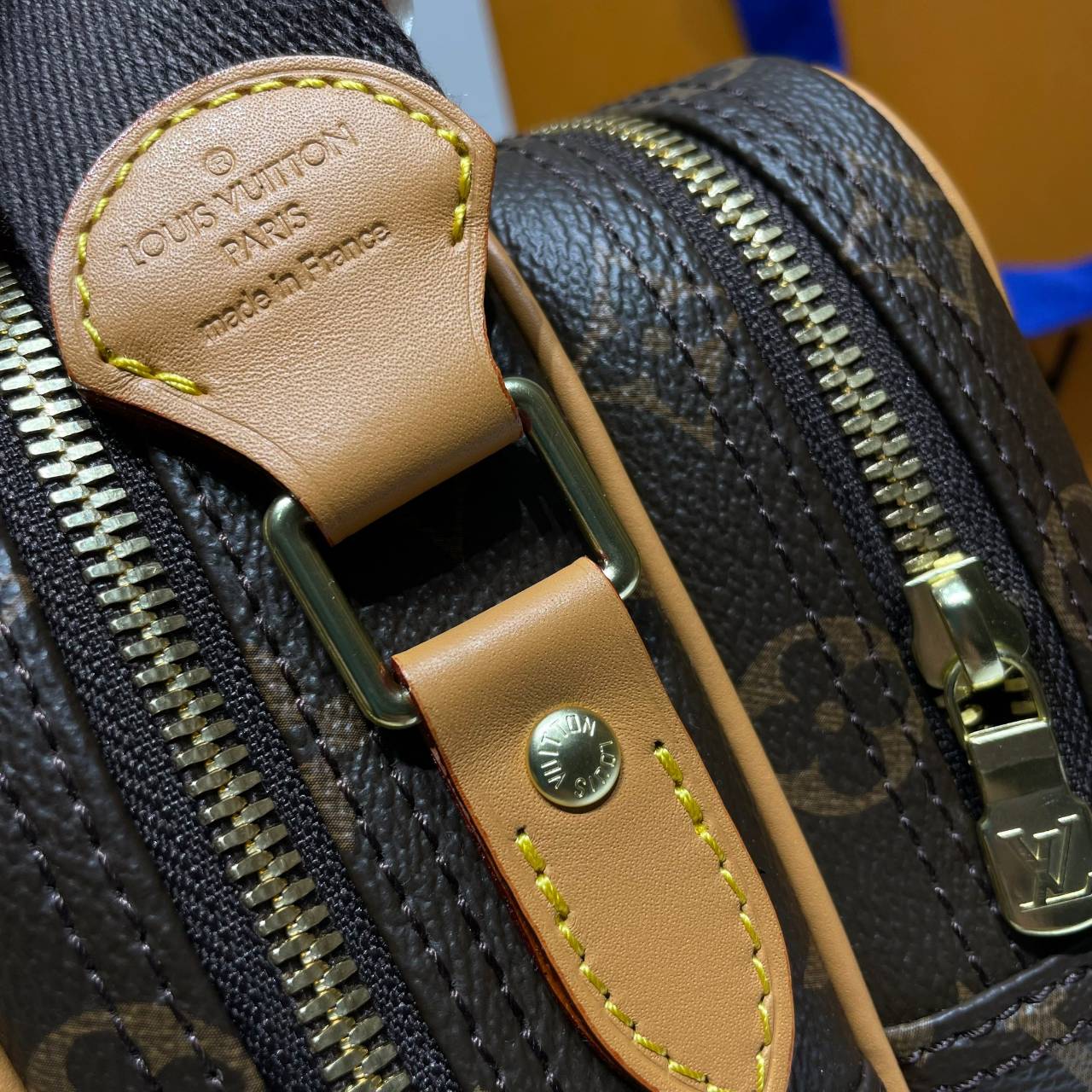 LV Reporter 28 Mongram Vintage Crossbody Bag / LV Messenger Bag กระเป๋าสะพายทรงแมสเซ็นเจอร์วินเทจ เกรดออริ ท็อป สลับแท้ 1:1 เกรดดีสุด หนังแท้ ผ่านทุก ตม. ใช้งานต่างประเทศได้