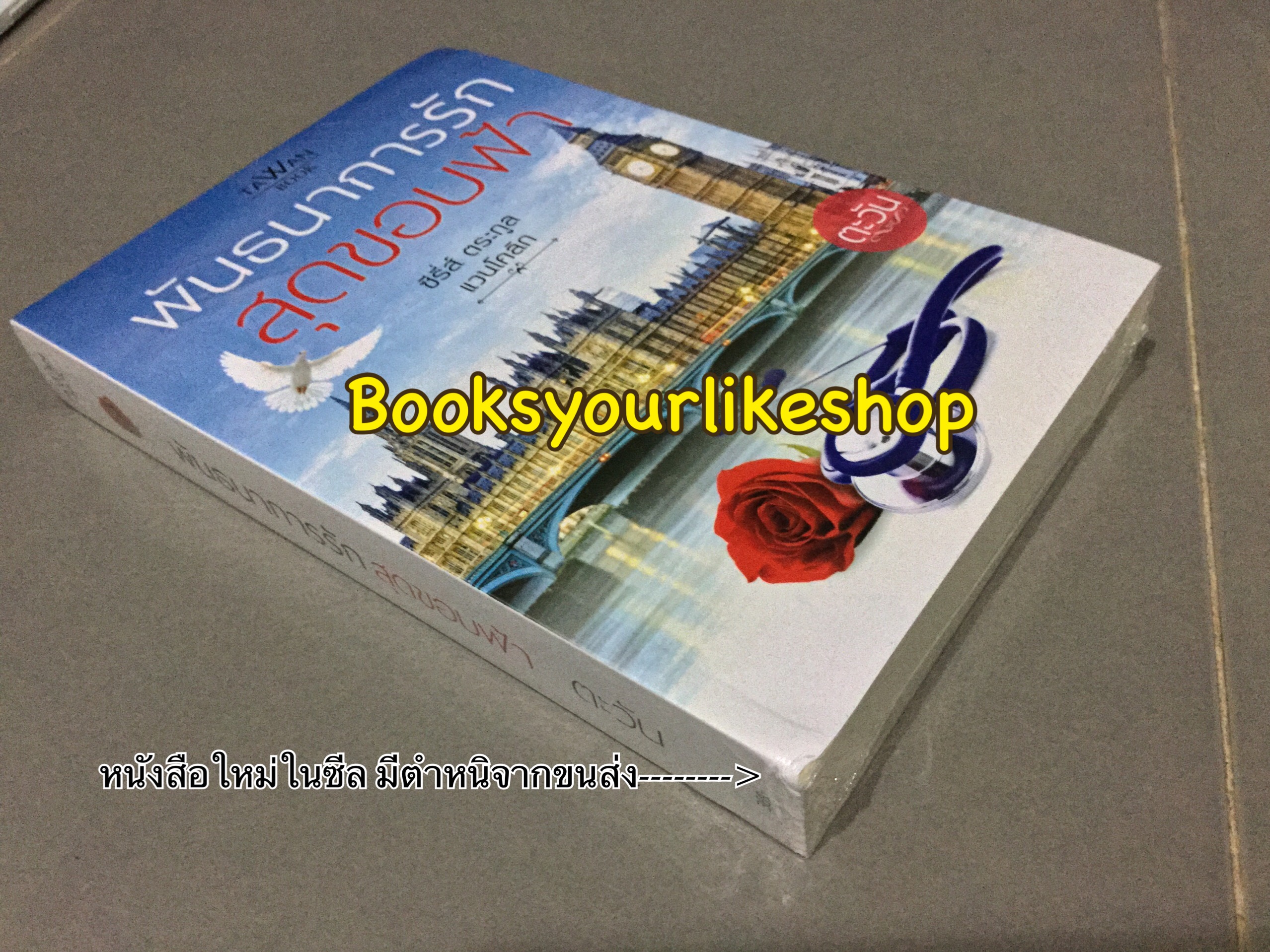 พันธนาการรักสุดขอบฟ้า / ตะวัน หนังสือทำมือ***สนุกคะ*** มือสองสภาพดีแม่ค้าอ่านเอง มีตำหนิตามรูปจากการขนส่ง