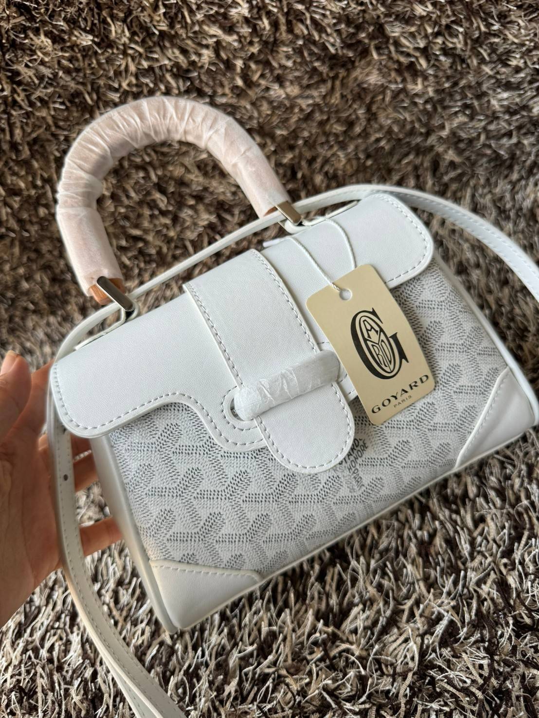 พร้อมส่ง 6 สี Goyard Saigon Souple Mini Bag / Saïgon Bag กระเป๋าถือ/สะพาย เกรดออริ สลับแท้ 1:1 ใช้ต่างประเทศได้