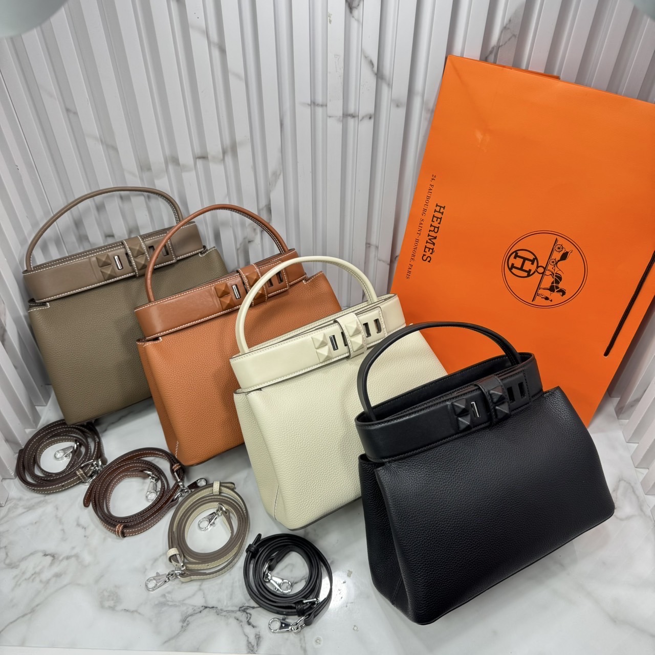ORI หนังแท้ | Hermes Medor Bag กระเป๋าสะพายดีไซน์ใหม่ แบรนด์หรูระดับไฮคลาส หรูหรา ลัคชู