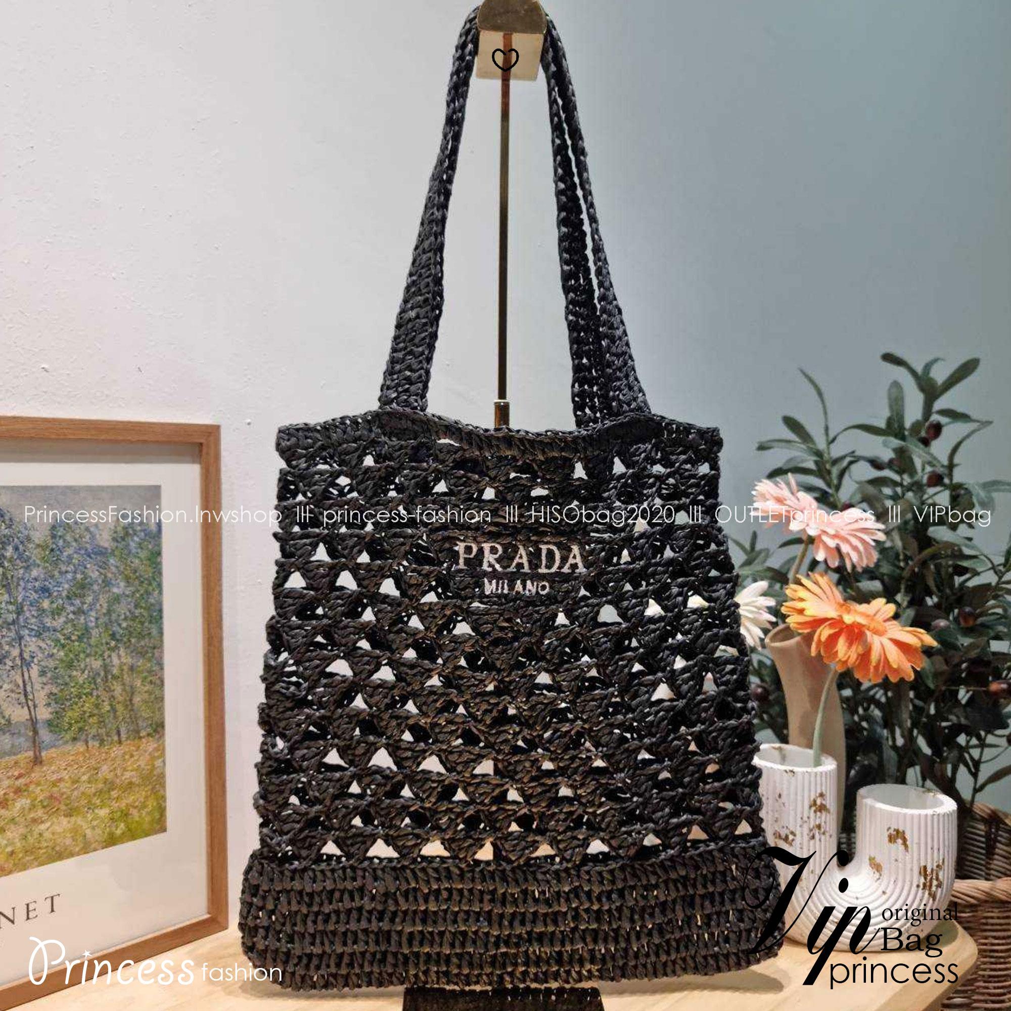 RADA CROCHET TOTE BAG กระเป๋าสะพายทรงโท้ทลายสาน สวยไม่ซ้ำใคร สไตล์บีช เหมาะมากกับการสะพายไปเที่ยวทะเล หรือจะใช้ในวันสบายๆก็ตอบโจทย์
