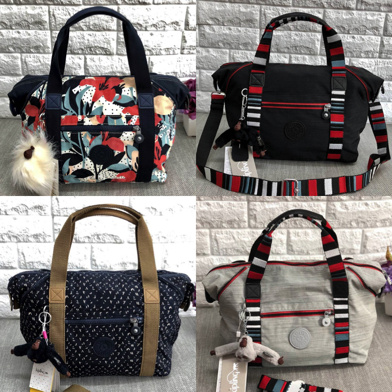 Kipling Handbag | k13848// (OEM. Factory HK.) กระเป๋าถือ สะพายข้าง คล้องไหล่ วัสดุ nylon ด้านหน้ามี 1 ช่องซิป, 1 ช่องโล่ง ใส่มือถือหรือ ของจุกจิกได้ค่ะ ปรับได้ 2 ทรง ด้านข้างขยายออกได้ ช่องซิปหลักด้านในโล่ง จุได้เยอะ น้ำหนักเบา ทำความ สะอาดง่าย มีช่องซิปแ