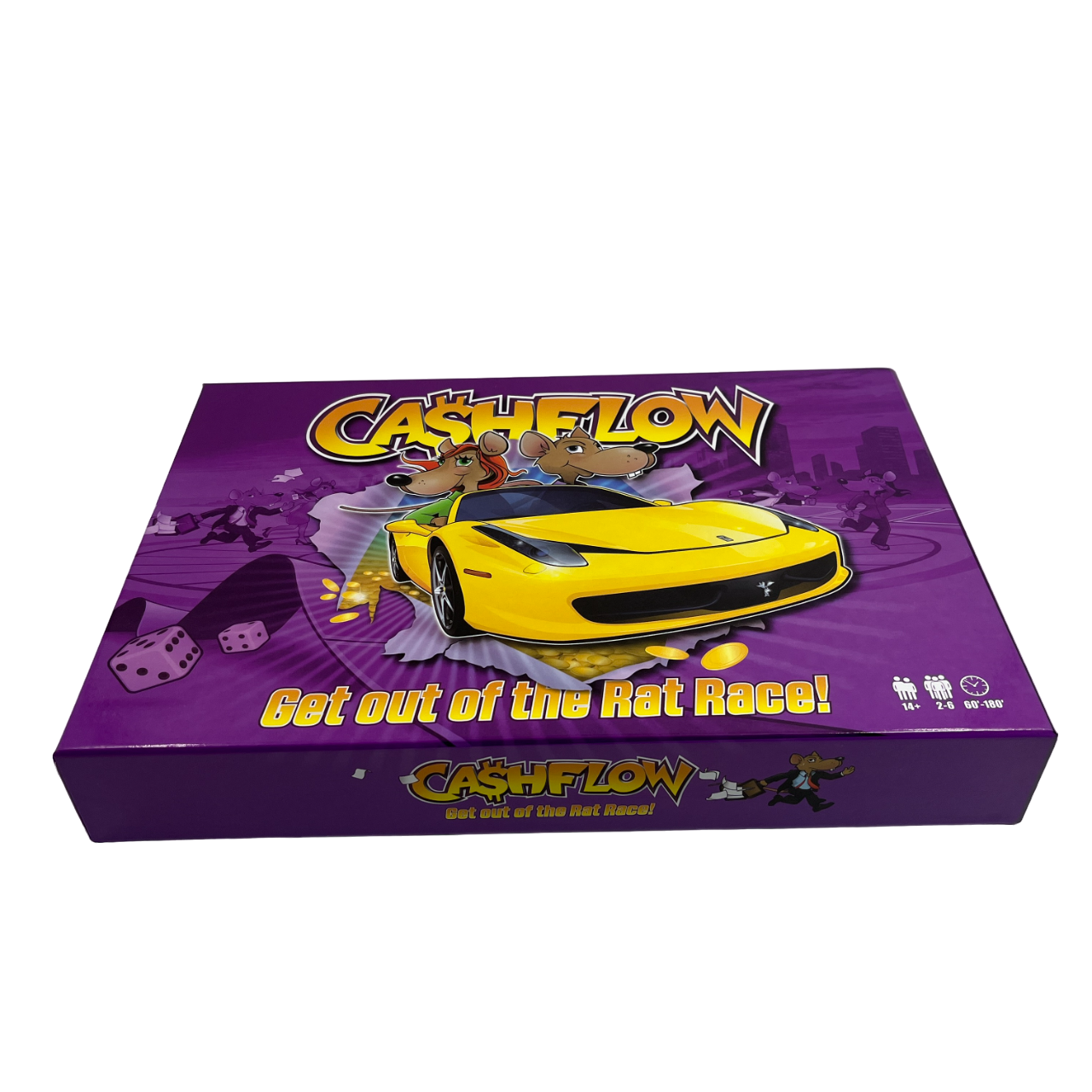 บอร์ดเกมเกมกระแสเงินสด Cashflow ภาษาอังกฤษ ชุดประหยัดเกรด A