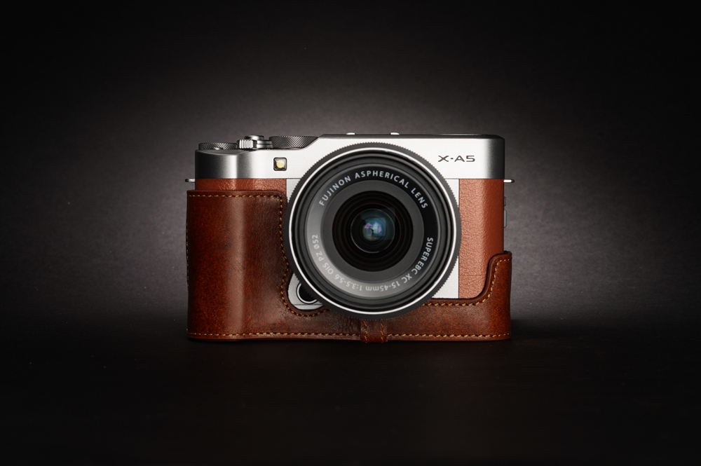 เคสหนังแท้ Fuji XA5