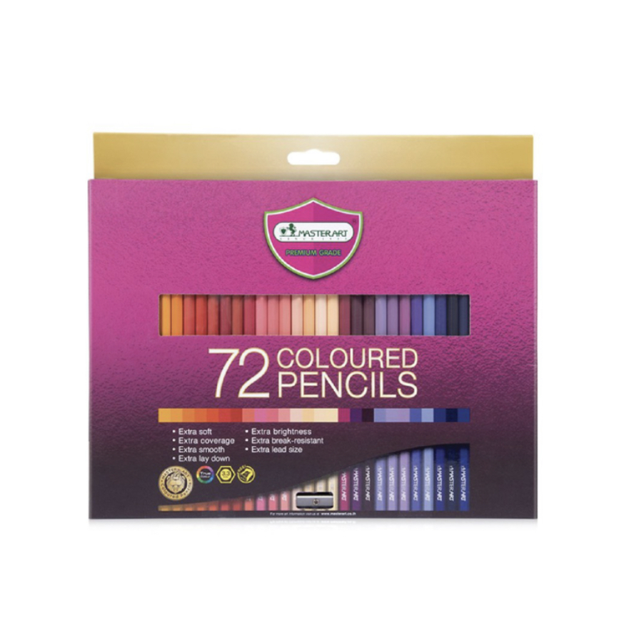 สีไม้ยาว 72สี มาสเตอร์อาร์ต