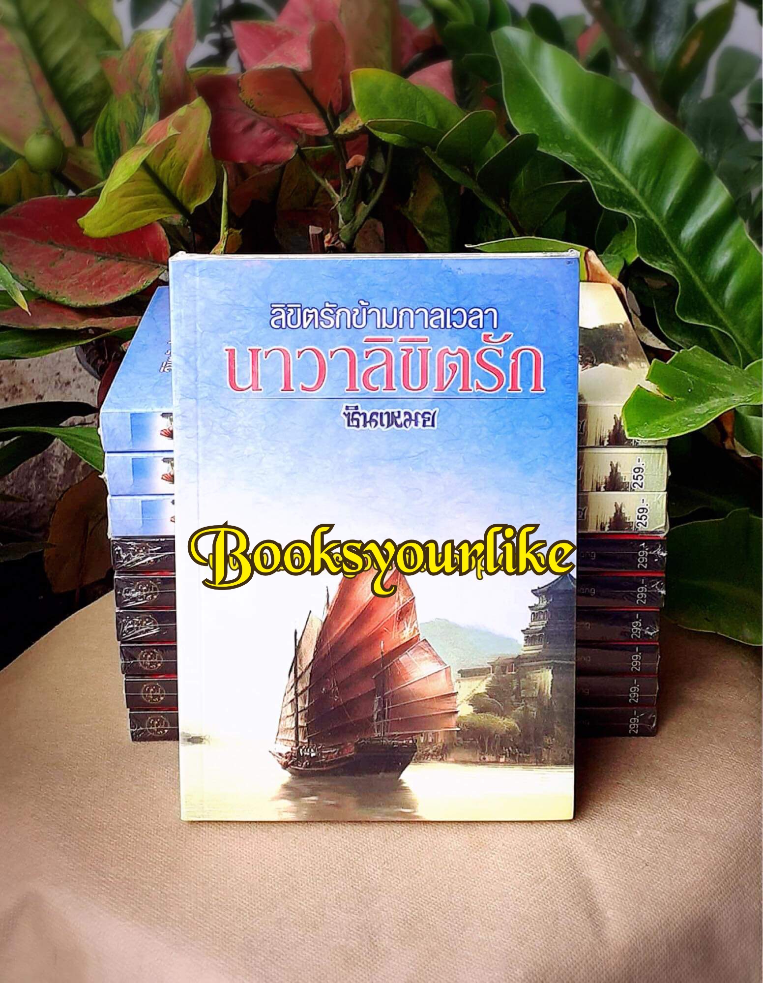 นาวาลิขิตรัก ลิขิตรักข้ามกาวเวลา ภาค 3 คู่ จอห์น,หลินโม่ว , ซินเหมย นิยายจีนโบราณทำมือ