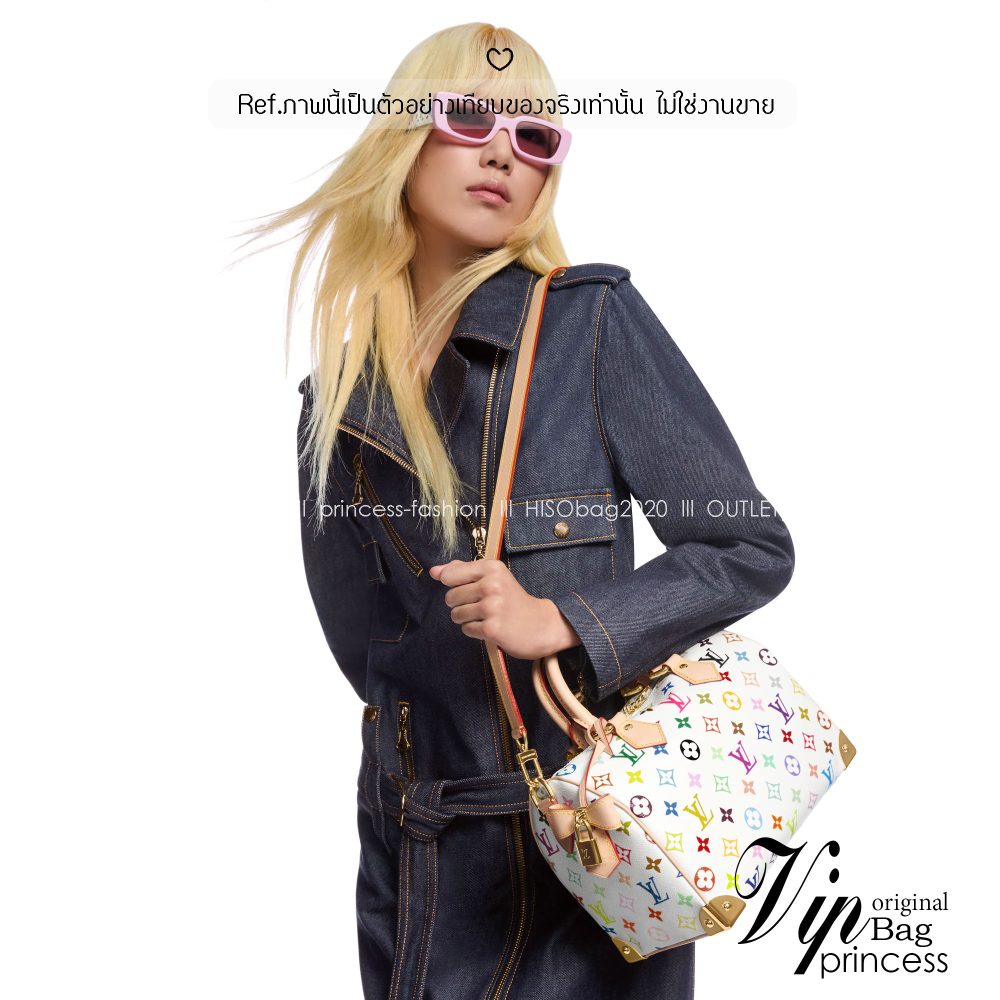 LV x TM Speedy Bandoulière 25 bag กระเป๋าทรงหมอน รุ่นใหม่ท็อปฮิต สวยหรูโดดเด่น มีชีวิตชีวาในคอลเล็คชั่น LV x Murakami ด้วยลายโมโนแกรมสุดไอคอนิกเปี่ยมสีสัน