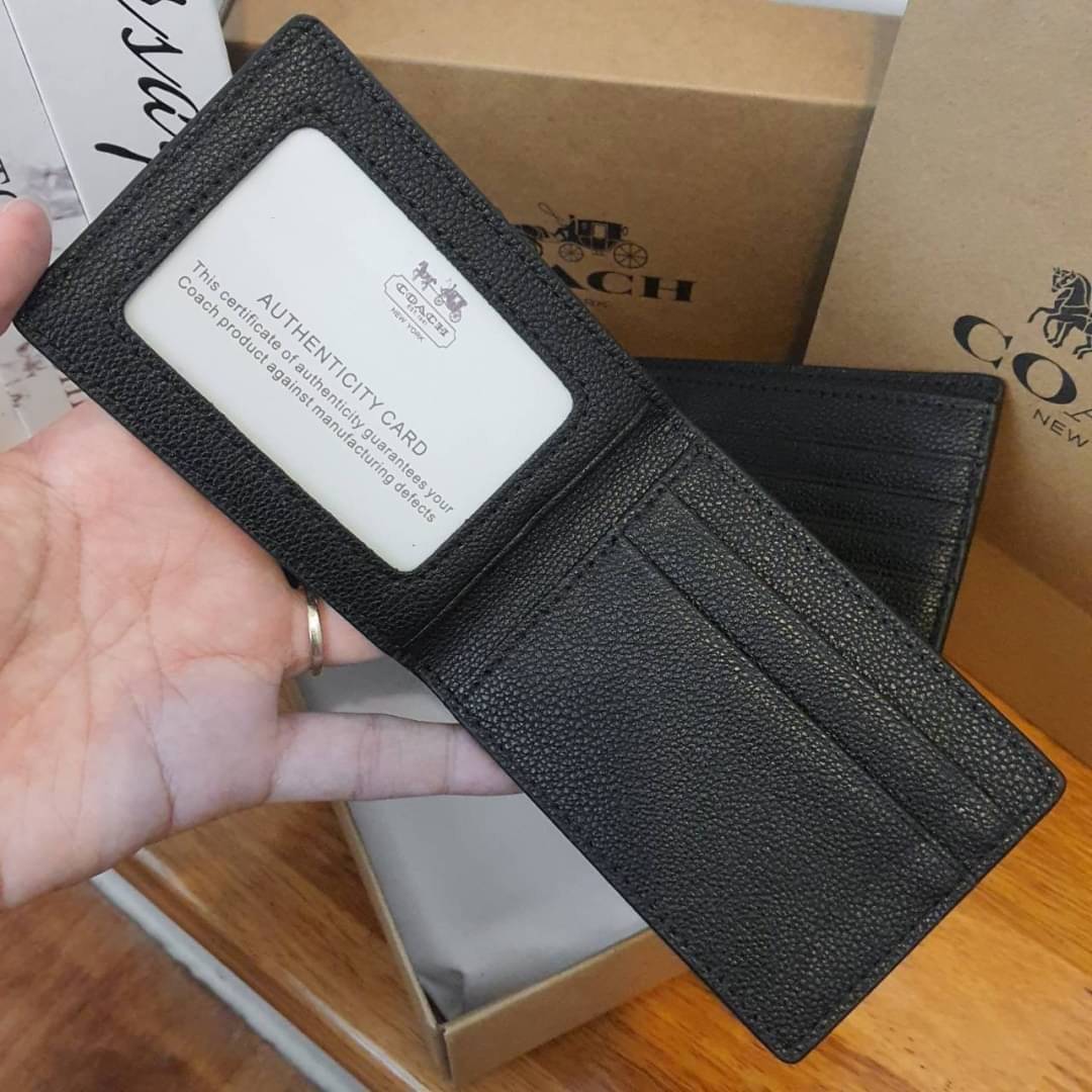 OUTLET 】พร้อมส่งเซ็ตสุดคุ้ม! มาครบ3สีขายดี เซ็ตกระเป๋าสตางค์+กระเป๋าที่ใส่บัตร แบรนด์ดังอย่าง COACH (FACTORY OUTLET) ที่มาพร้อม GIFT BOX สุดหรูอุปกรณ์ครบ! หนังลายและสีเดียวกันทั้งสองใบ ด้านในใส่บัตรได้หลายใบ พร้อมช่องใส่ธนบัตรอีกสองช่อง + ที่ใส่บัตรเพิ่ม(