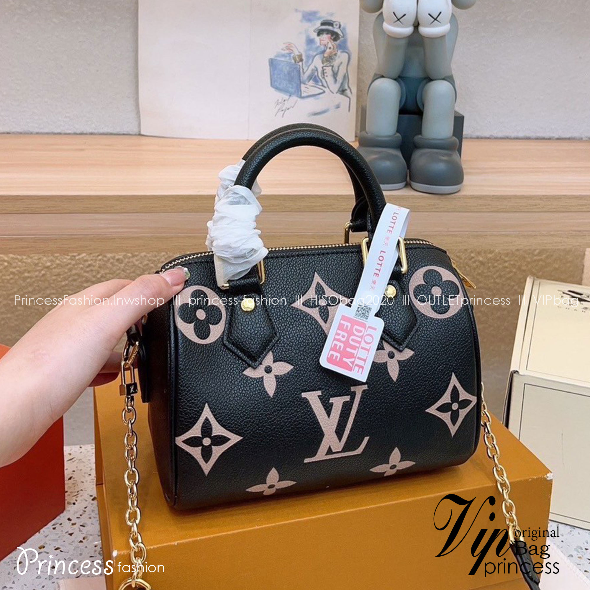 LV Speedy Bandoulière 20 Bicolor Monogram Bag / LV BAG พร้อมส่ง 4 สี Rare item น้องกระเป๋าทรงหมอนไซส์น่ารัก ดีไซน์น่าใช้มากๆ