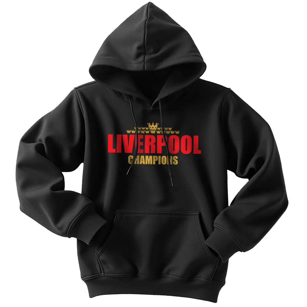 เสื้อฮูดลิเวอร์พูล แชมป์ลีก 20 สมัย | CHAMPIONS 20 Times เสื้อแฟนบอล Liverpool ของสะสมปี 2025
