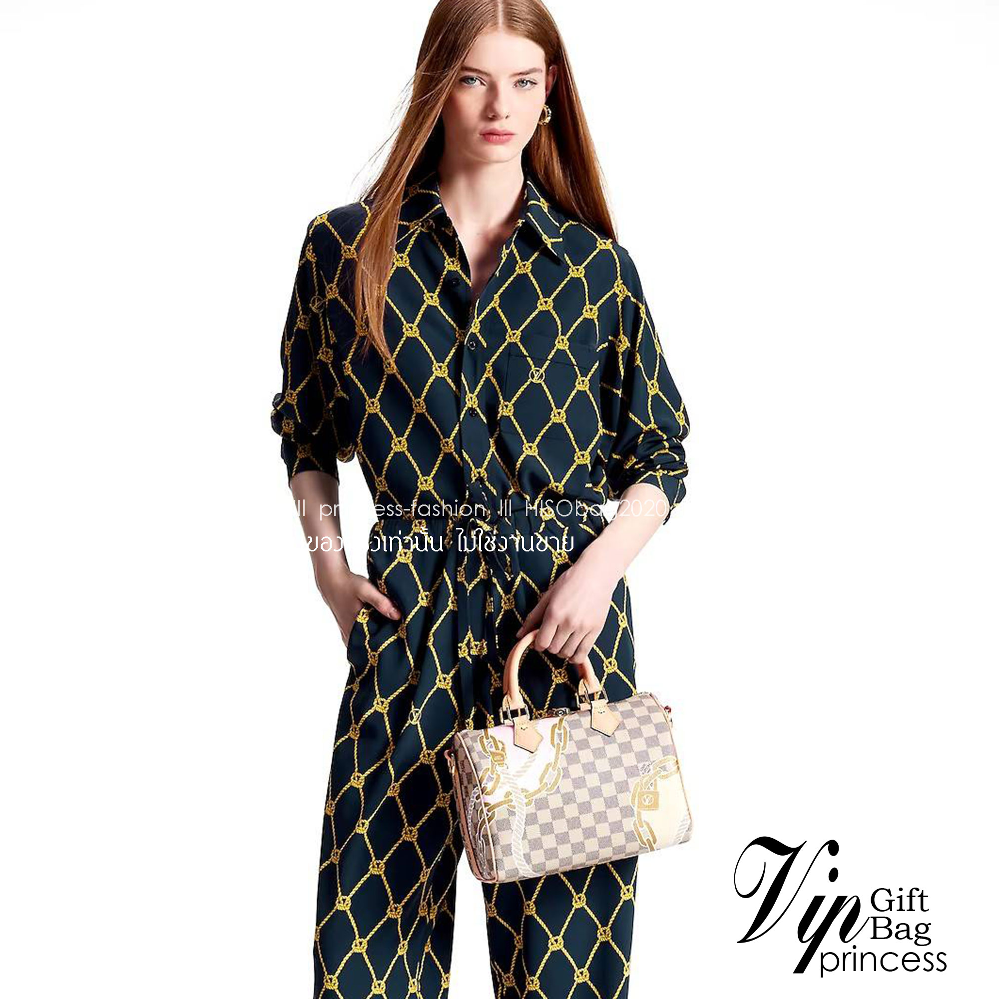 LV Speedy Bandoulière 25 Damier Azur กระเป๋าทรงหมอน รุ่นท็อปฮิต กับดีไซน์ใหม่ต้อนรับฤดูร้อน โดดเด่นด้วยวัสดุแคนวาสตกแต่งลายพิมพ์ไม่เกร่อ วัสดุหนังแคนวาส