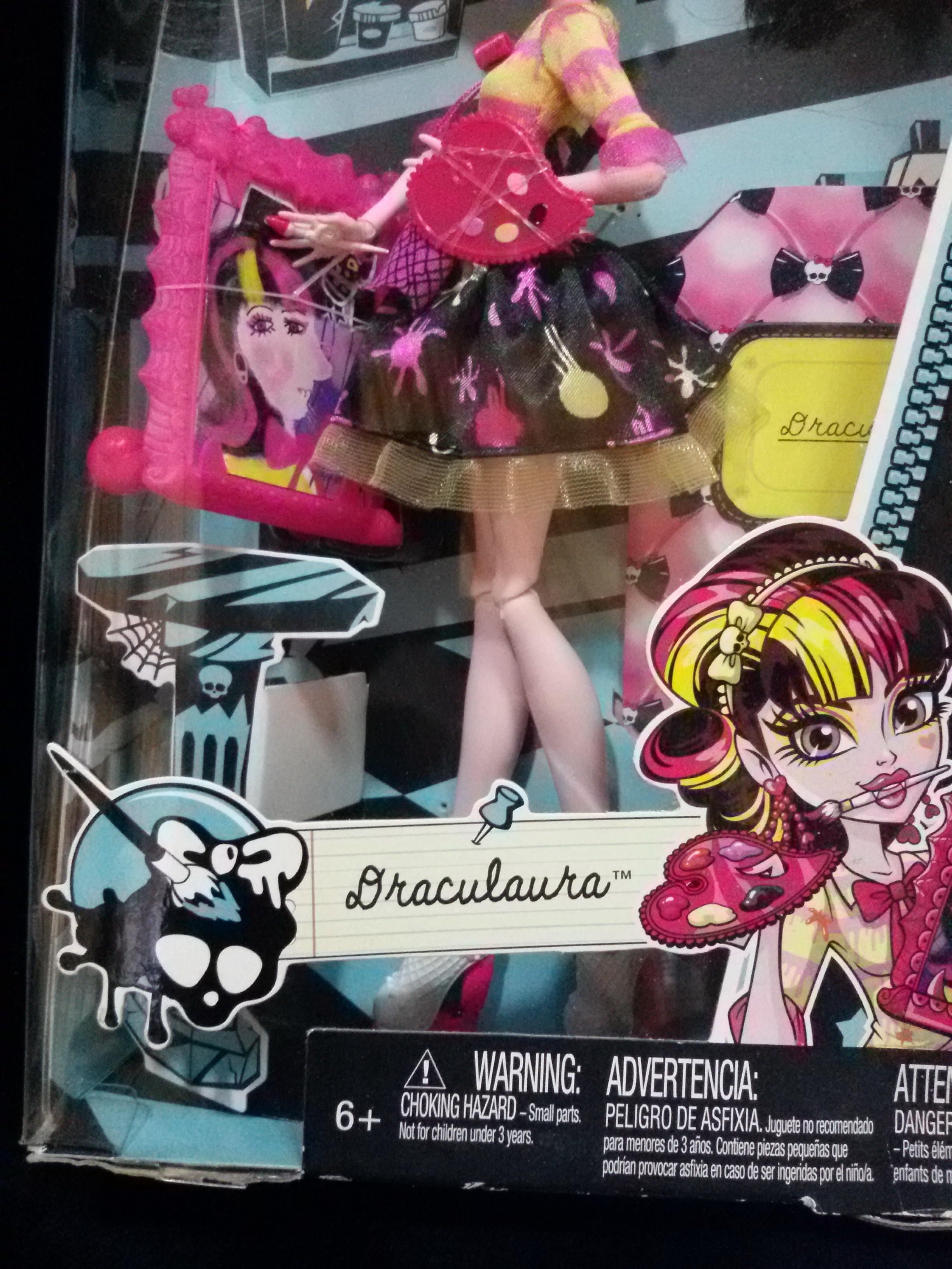 Monster High Art Class Draculaura Doll ตุ๊กตามอนส์เตอร์ไฮแท้ ของใหม่พร้อมส่งค่ะ