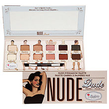 ส่งฟรีลงทะเบียนมีพร้อมส่งค่ะ theBalm NudeDude Eyeshadow Palette 1 ea