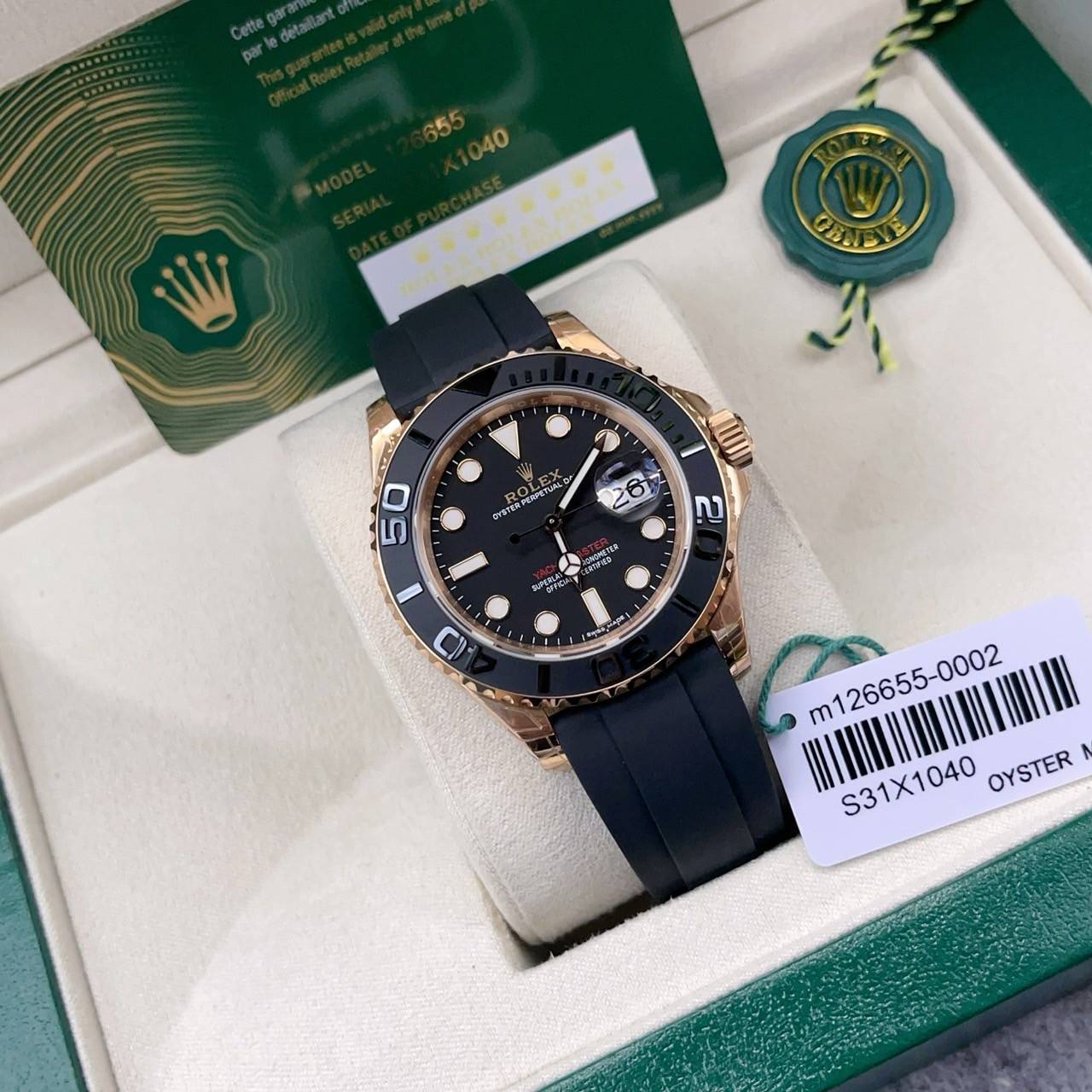 สลับแท้ เกรดเทพ นาฬิกาโรเล็กซ์ ROLEX YACHT MASTERS -Rolex TOP SWISS 1:1 super clone