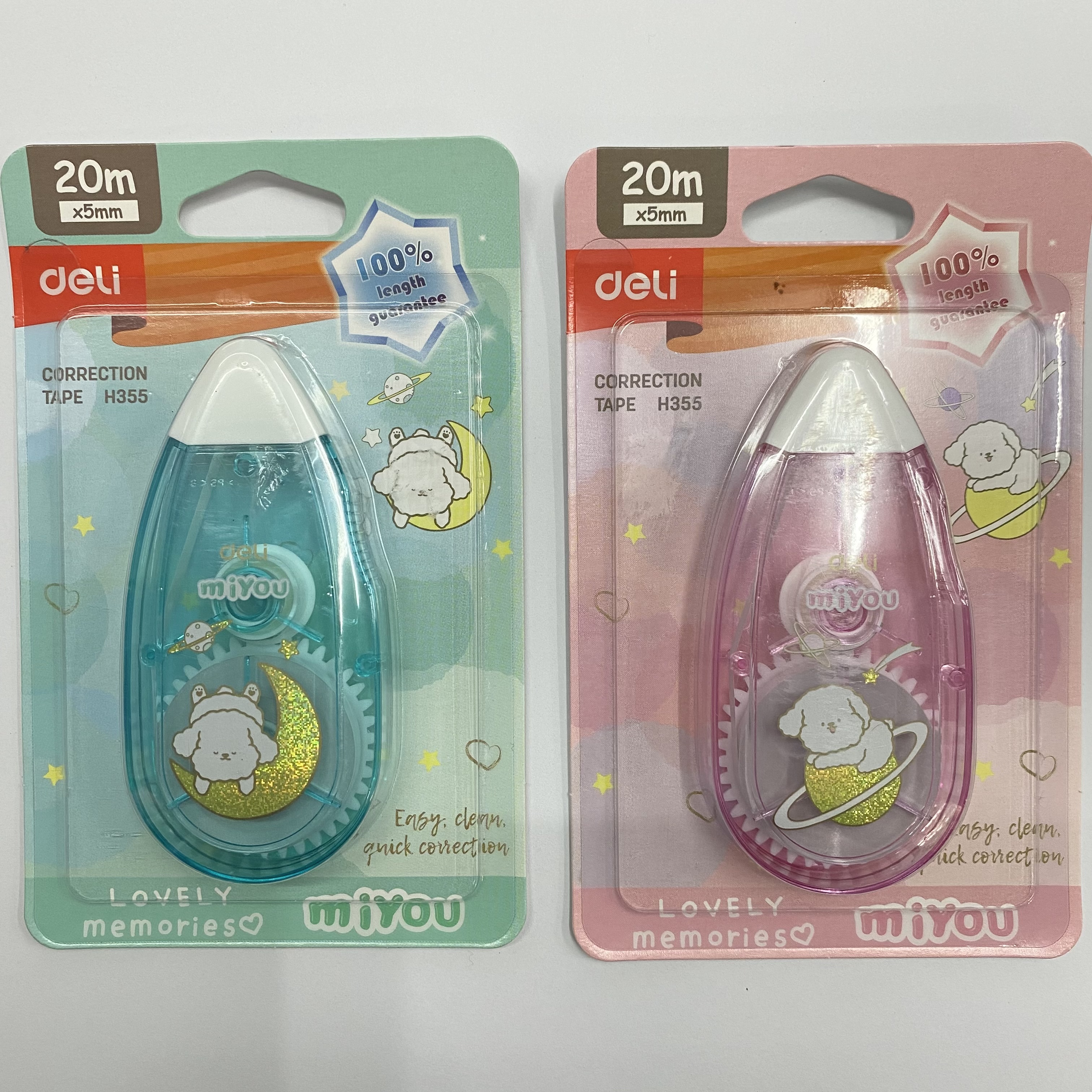 เทปลบคำผิด Deli H355 5mm*20m