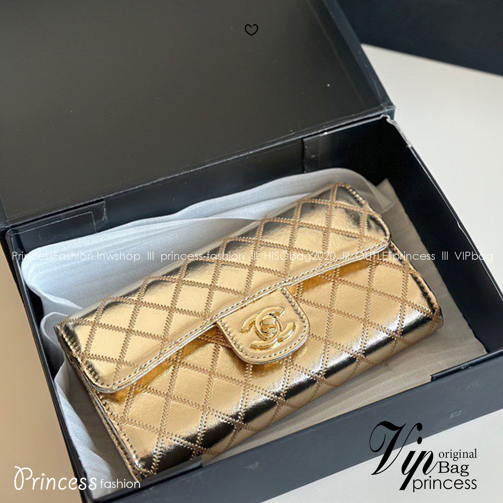 CHANEL WALLET ON CHAIN กระเป๋าสตางค์พร้อมสายสะพายโซ่อะไหล่ทองสุดหรู ดูแพง สายถอดได้ รุ่นยอดนิยมไอเท็มฮิต พร้อมส่งที่ไทยไม่ต้องรอพรีฯ สาวก Chanel Must Have! นะคะ