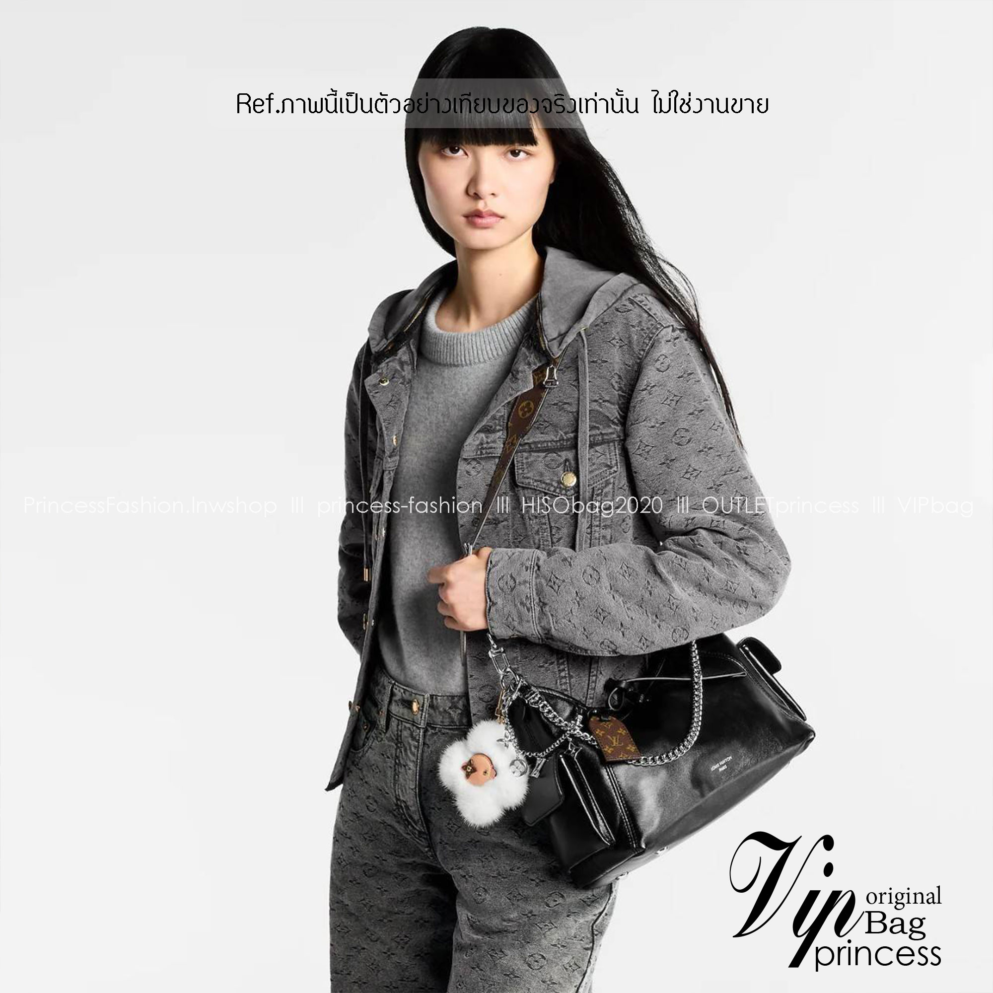 LV CARRYALL CARGO VIBE ใหม่ล่าสุด กระแสกระเป๋าไวบ์คาร์โก้มาแรงสุดๆ ดีไซน์สีดำคลาสสิค มีดีเทลลูกเล่นแซมลวดลายกิมมิค ทำให้กระเป๋าดูโก้และดูติดแกลมมาก เหมาะใช้ได้ทุกวัน