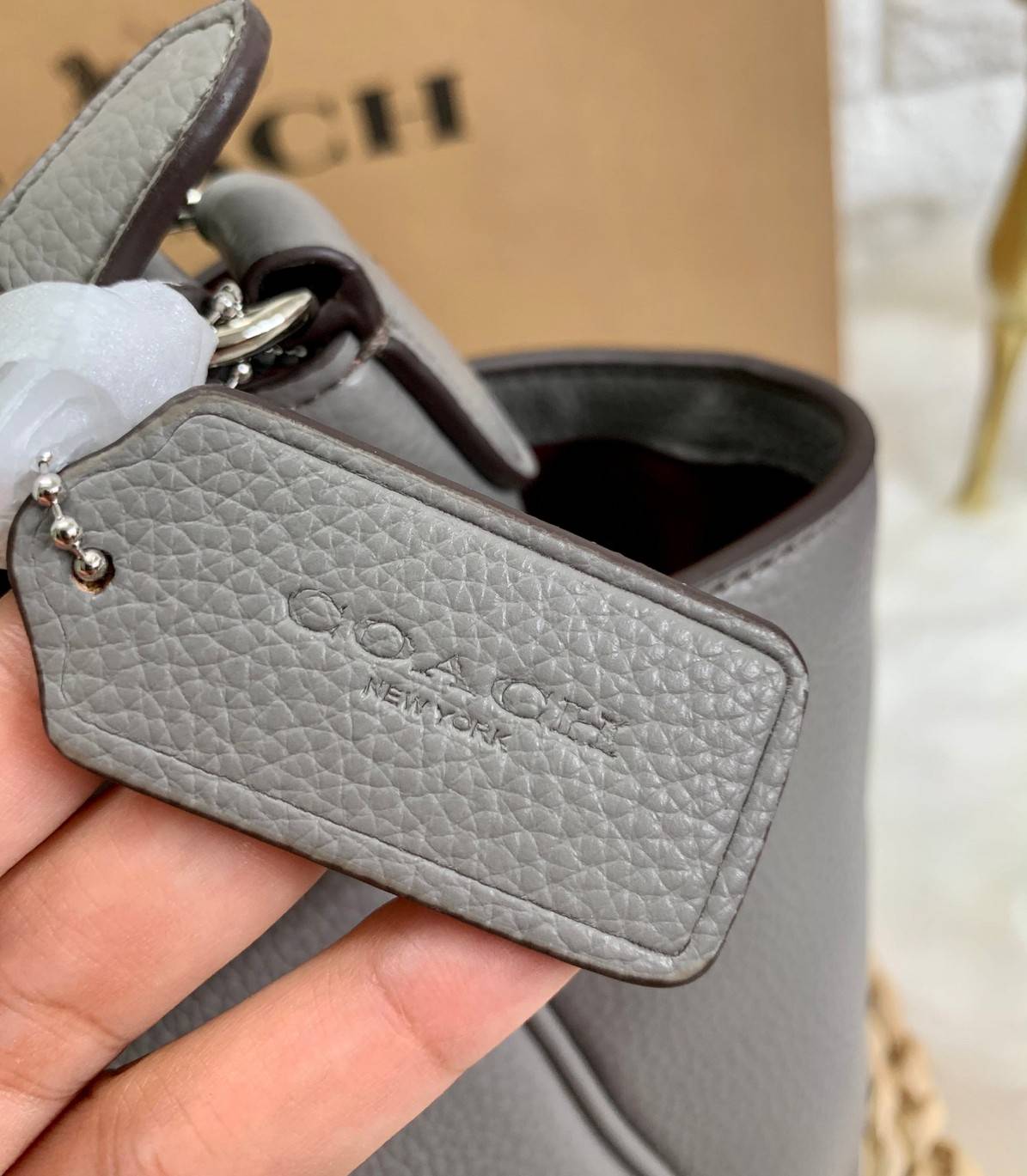 สินค้าออกใหม่ พร้อมคอลเลคชั่นสีใหม่ล่าสุดค่ะ! COACH RORI SHOULDER BAG ((C2855)) พร้อมส่งที่ไทย สวยก่อนใครแน่นอนค่ะ! กระเป๋าสะพายไหล่ หนังแท้ชั้นดีที่สุด หนังนิ่ม ทรงสวย หลงรักแน่นอนค่ะ