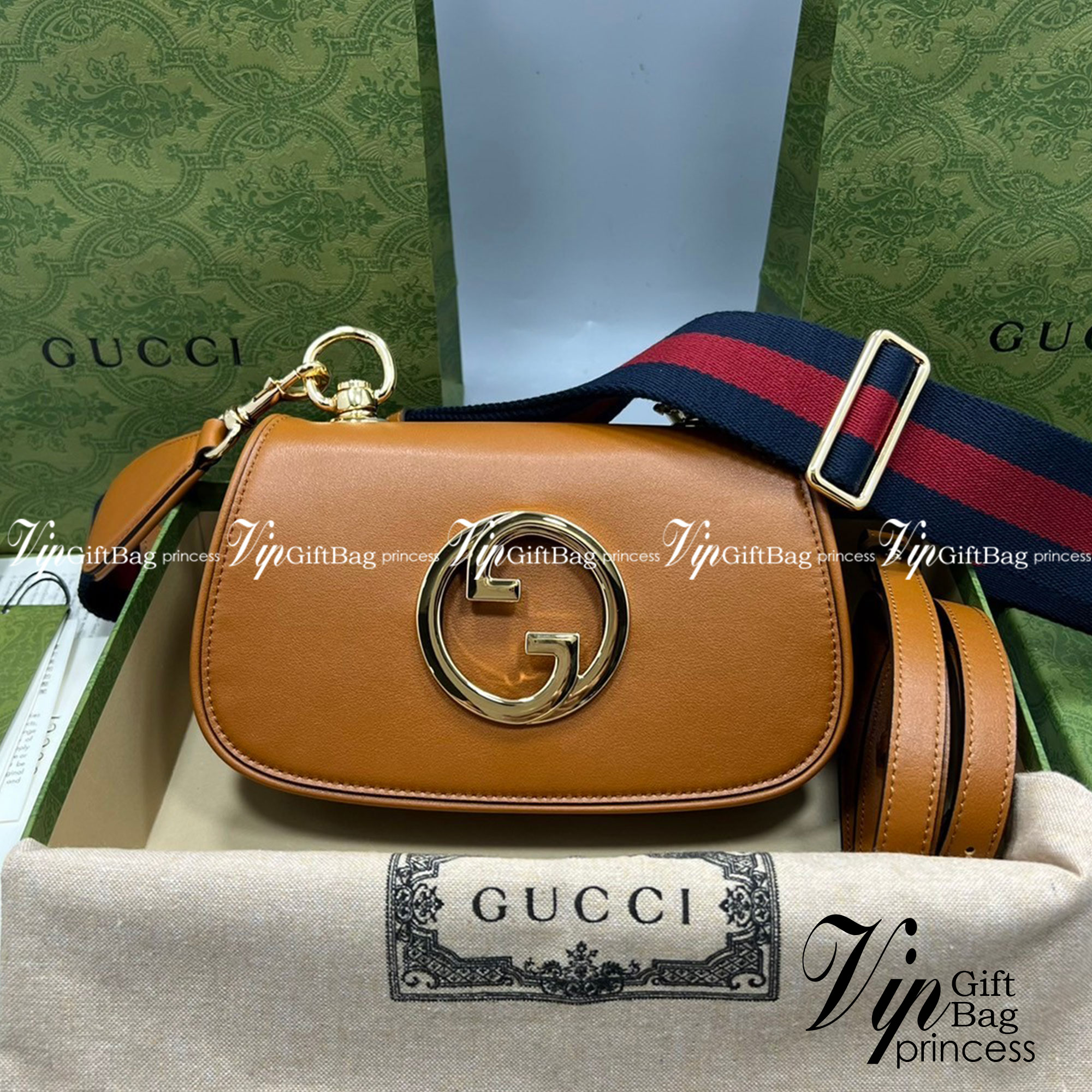 GUCCI Blondie mini bag เกรดเทพออริจินล หนังแท้ ภาพถ่ายจากงานขายจริง ใช้งานต่างประเทศได้ ผ่านทุก ตม
