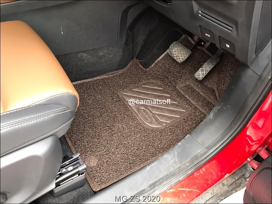 พรมดักฝุ่นไวนิลรีดขอบ MG ZS 2020 พรมดักฝุ่นในรถ เกรดA เข้ารูป ตรงรุ่น (5ชิ้น)