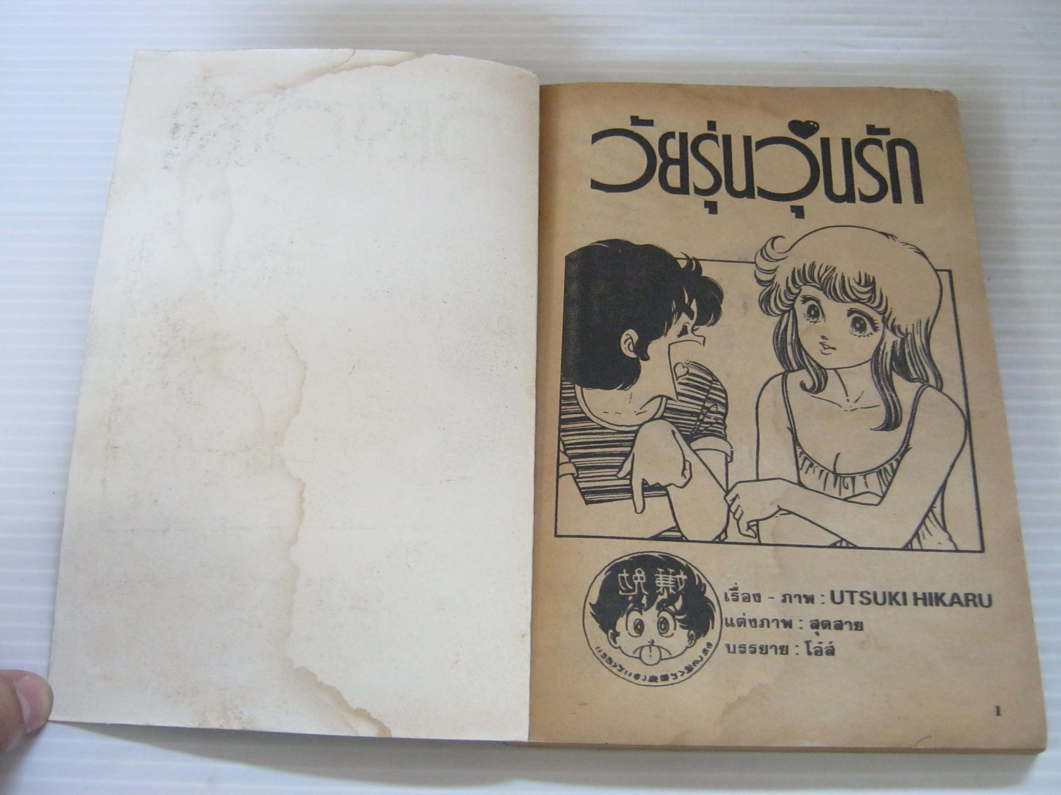 วัยรุ่นวุ่นรัก เล่ม 6 Utsuki Hikaru เขียน