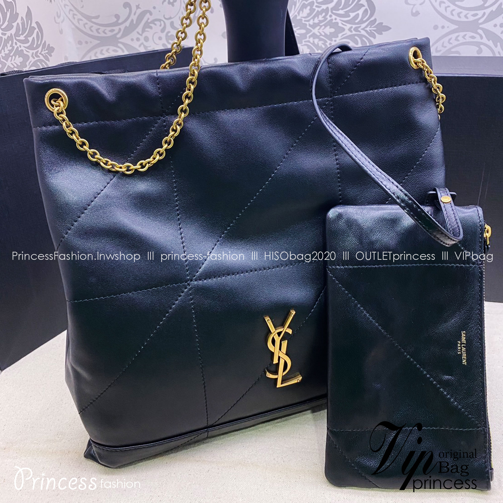 YSL JAMIE 4.3 POCHON / YSL TOTE BAG กระเป๋าสะพายทรงโท้ท รุ่นใหม่ งานหนังเต็มใบจุของได้เยอะ เกรดออริ 1:1 ใช้งานต่างประเทศได้