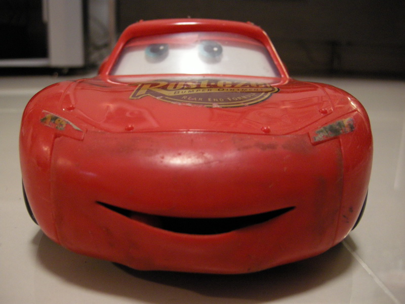 Fast Talkin' Lightning McQueen - Disney Cars ของเล่นมือสอง