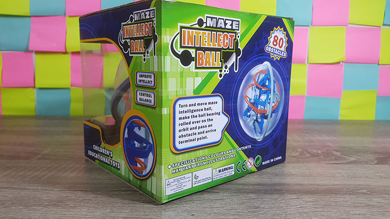 เกมลูกเหล็กเขาวงกตทดสอบสมาธิ