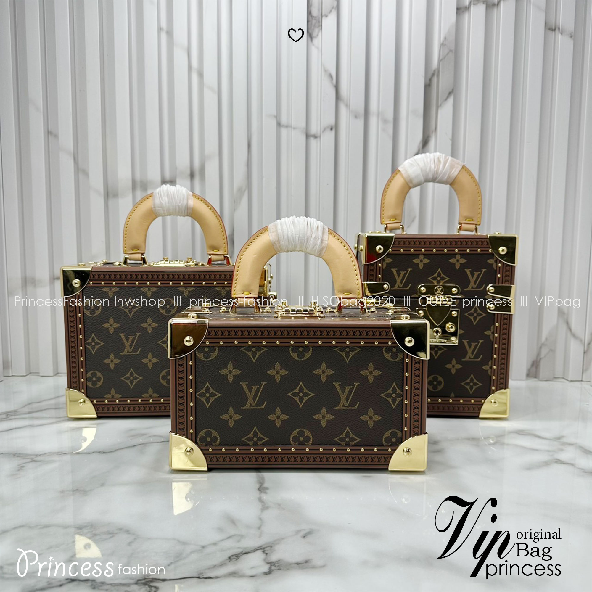 ORI หนังแท้ | LV Camera Box S-lock Monogram canvas กระเป๋าสะพายทรงกล่องดีไซน์ขนาดเล็กพกพาสนุก คอลเลกชัน Fall-Winter 2022 เปี่ยมไปด้วยพลังและหรูหรา