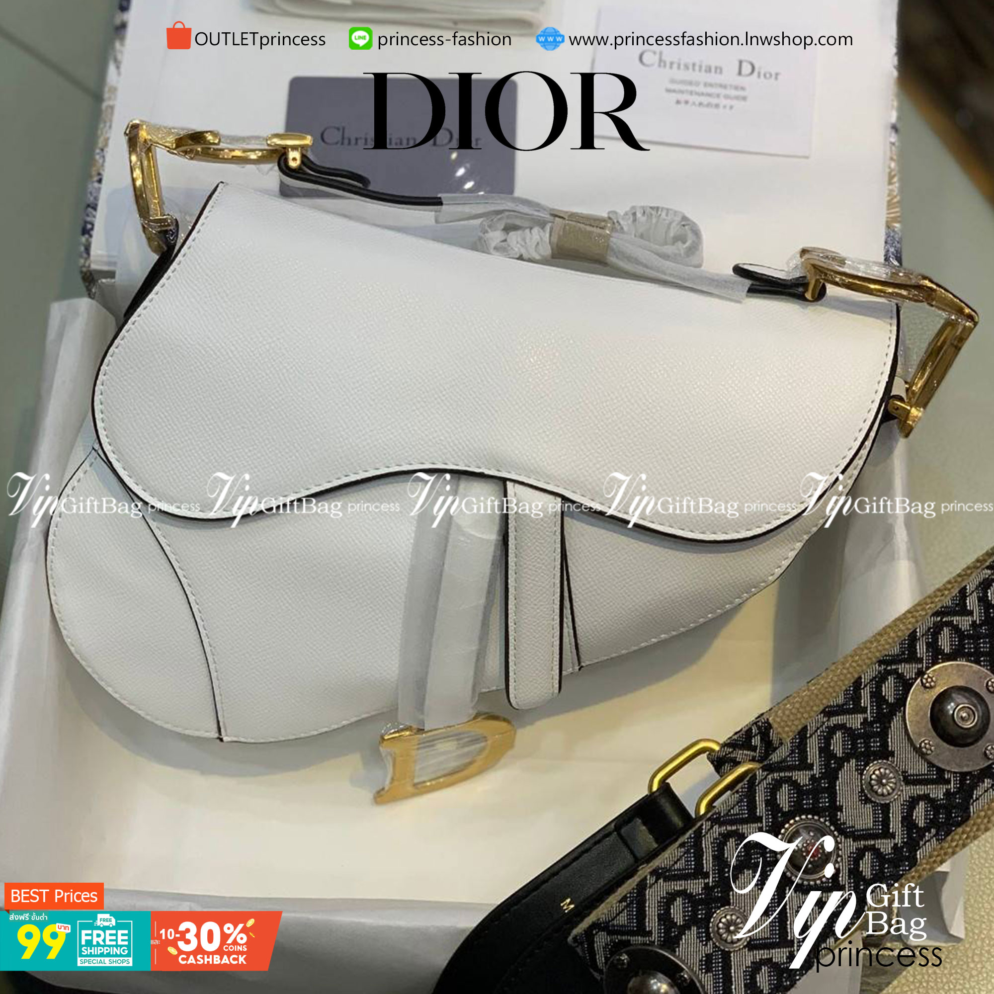 หนังแท้ VIP GIFT CHRISTIAN DIOR Calfskin Saddle Bag สีพื้นหนังเรียบหรู ดูดี ก็ต้องไอเท็มนี้ไม่อยากให้พลาด!! สะพายหนังสุดคลาสสิก สวยหรูดูแพงมากๆ สวยเลิศ ใบจริงน่าใช้เกินเบอร์มากจริงๆ งานเลิศๆในราคาสุดคุ้มสาวๆ must have จ้า!! ภาพถ่ายจากสินค้าจริง! สวยมาก พร