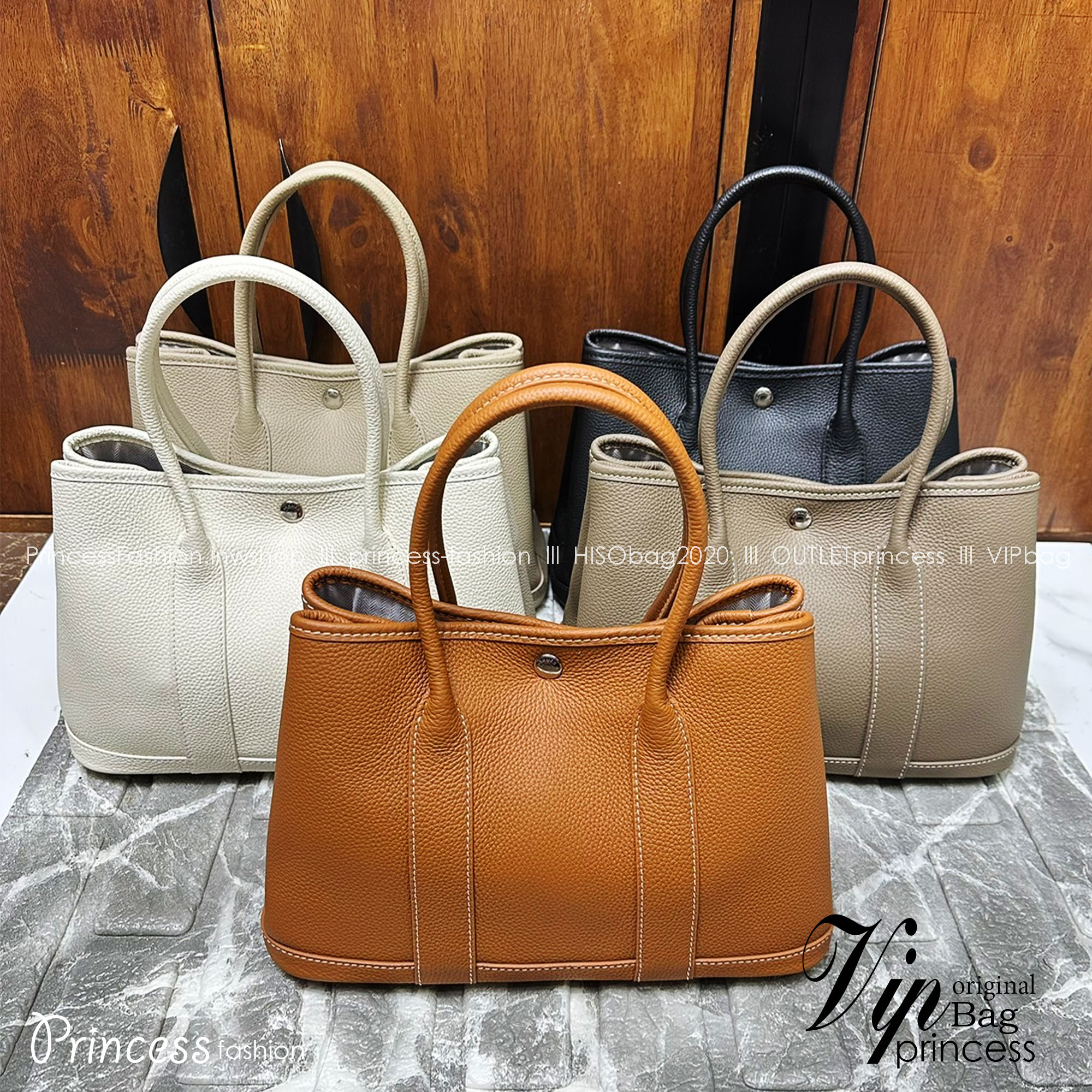 HERMES Garden Party 30 bag กระเป๋าทรงโท้ทแบรนด์หรู เอกลักษณ์ของความสง่างาม เกรดออริ สลับแท้ 1:1 ใช้งานต่างประเทศได้