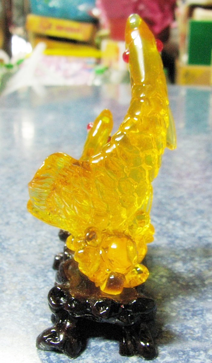 สินค้าหมดค่ะ ปลามังกรนำโชคมหาลาภ แบบ2 ค่ะ