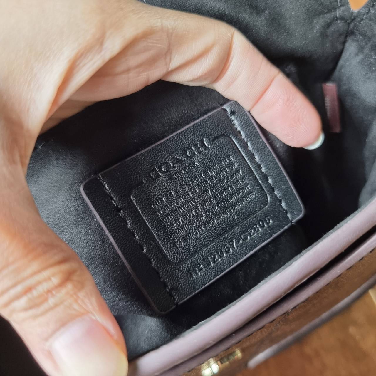 ของแท้ 💯% COACH C2806 GEORGIE SADDLE BAG IN SIGNATURE CANVAS ยกระดับความหรูให้กับตัวเองกันหน่อย