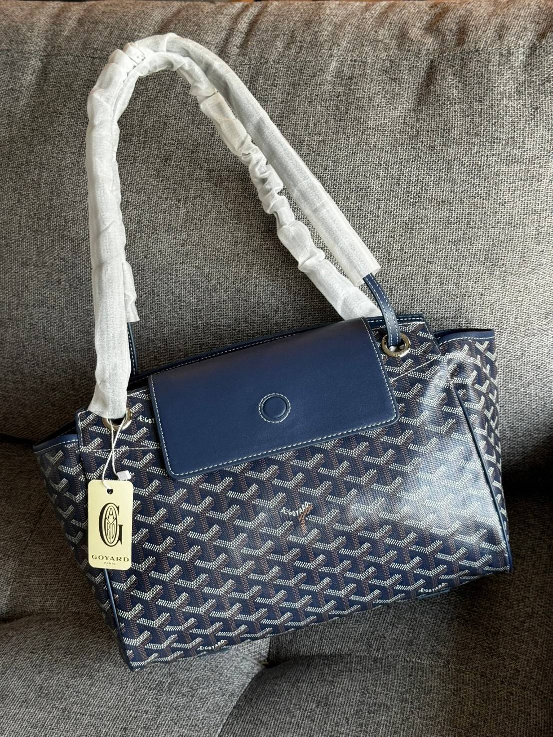 พร้อมส่ง 8 สี GOYARD Rouette Souple Bag 30cm กระเป๋าสะพายแบรนด์หรูสัญชาติฝรั่งเศส 🧡 เกรดออริจินอล 1:1 สลับแท้ ใช้งานต่างประเทศได้