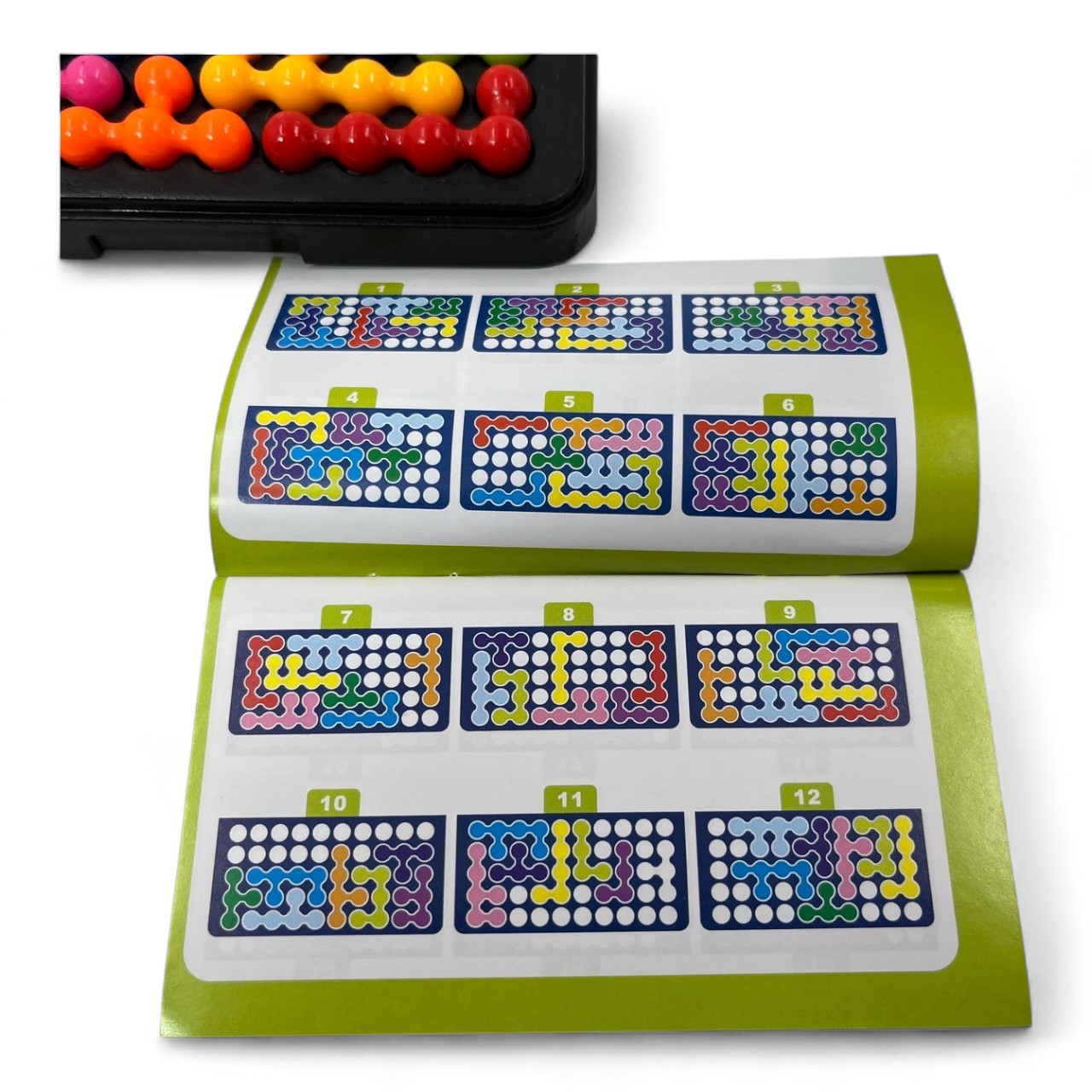 เกมตัวต่อโมเลกุล ฝึกไอคิว 2มิติ 120ด่าน พร้อมเฉลย IQ FIT