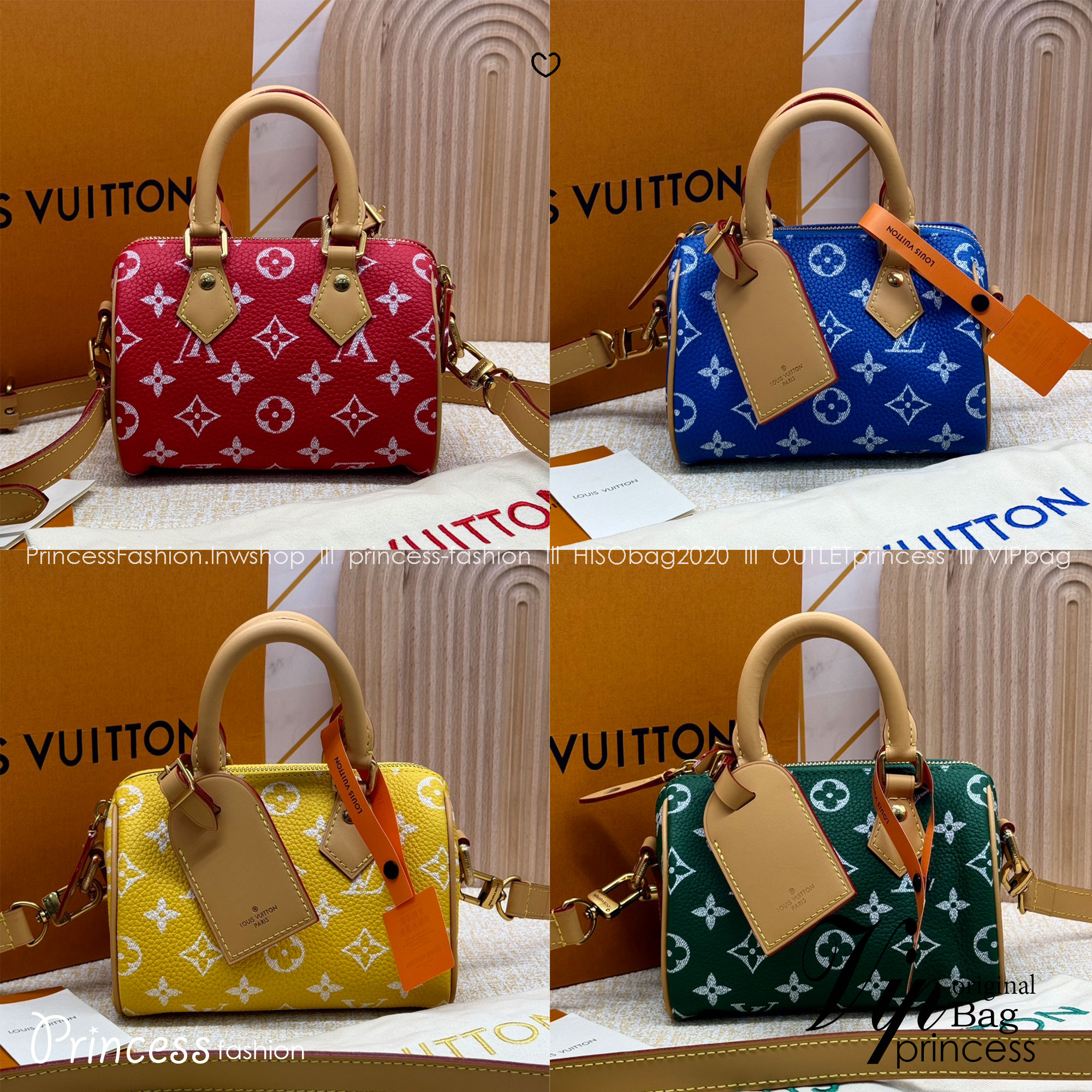 RUNWAY LV Nano Speedy P9 Bandoulière Soft Leather กระเป๋าสะพายสปีดี้รุ่นใหม่ไซส์มินิหรูหรา เกรดท็อปวีไอพี เกรดดีสุด 1:1 หนังแท้สวยงาม เก็บทุกรายละเอียด ใช้สลับแท้ ผ่านทุก ตม. ใช้งานต่างประเทศได้