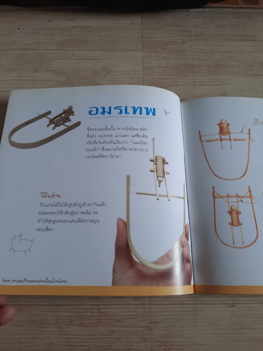 วิทยาศาสตร์ในของเล่นพื้นบ้านไทย***สินค้าหมด***