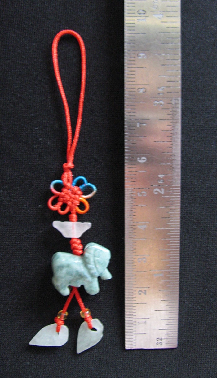 จี้แพะหินหยก แก้ชงปีเถาะ ปี2560 ชง100% ชงอันดับ1ค่ะ