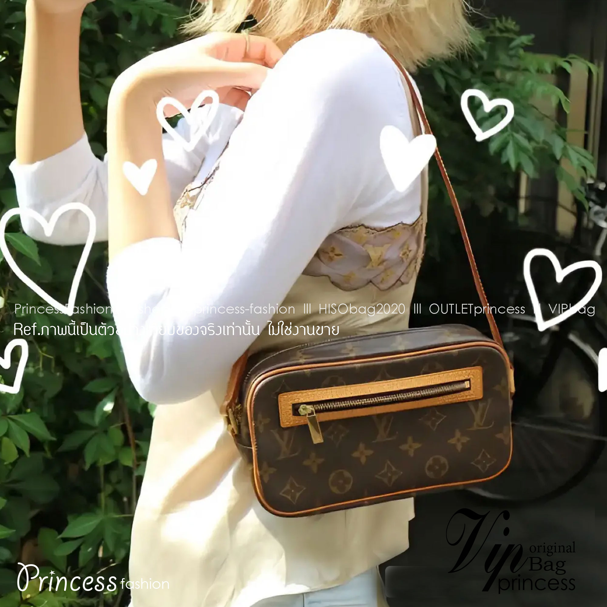 LV Monogram Pochette Cite shoulder bag กระเป๋าสะพาย รับรองว่าดีงาม ลูกเล่นคลาสสิคผสาน ขนาดน่ารัก ภายในเป็นช่องโล่ง ใบนี้ปรับใช้ได้หลายสไตล์ ลุคไหนๆก็ตอบโจทย์ หรือจะยกเป็น everyday bag ก็ใช่เลย แนะนำจริงๆจ้า
