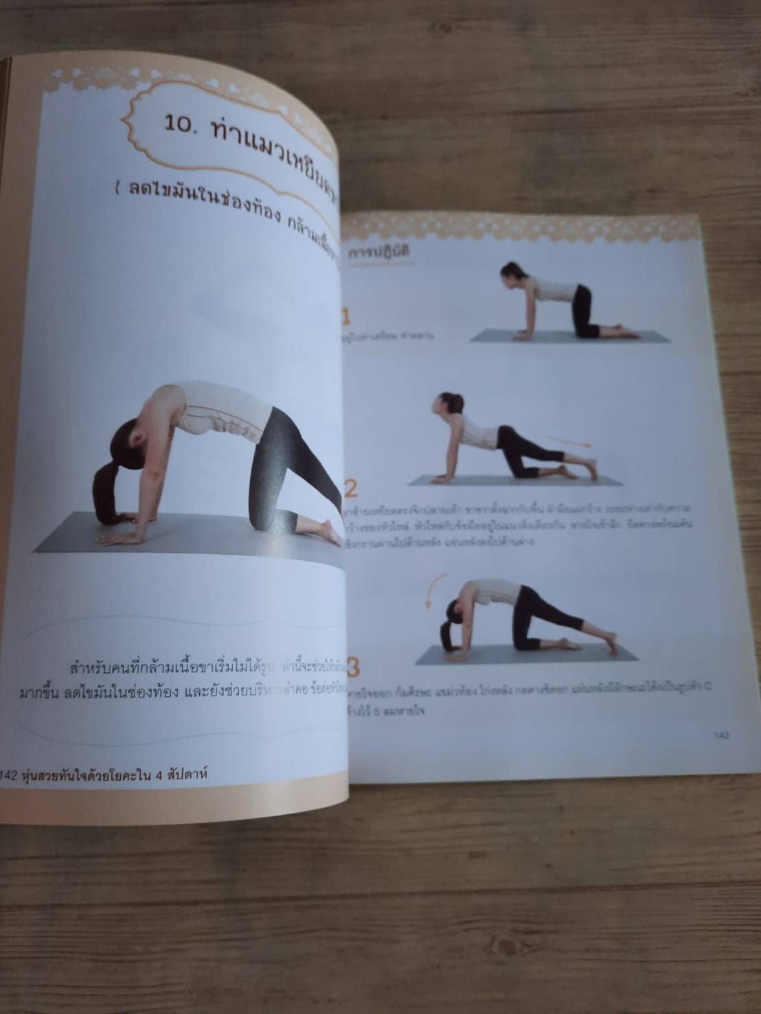หุ่นสวยทันใจด้วยโยคะใน 4 สัปดาห์ โดย ธัญภา ขวัญกิจเมธี (ครูจุ๋ม) (ไม่มี CD)