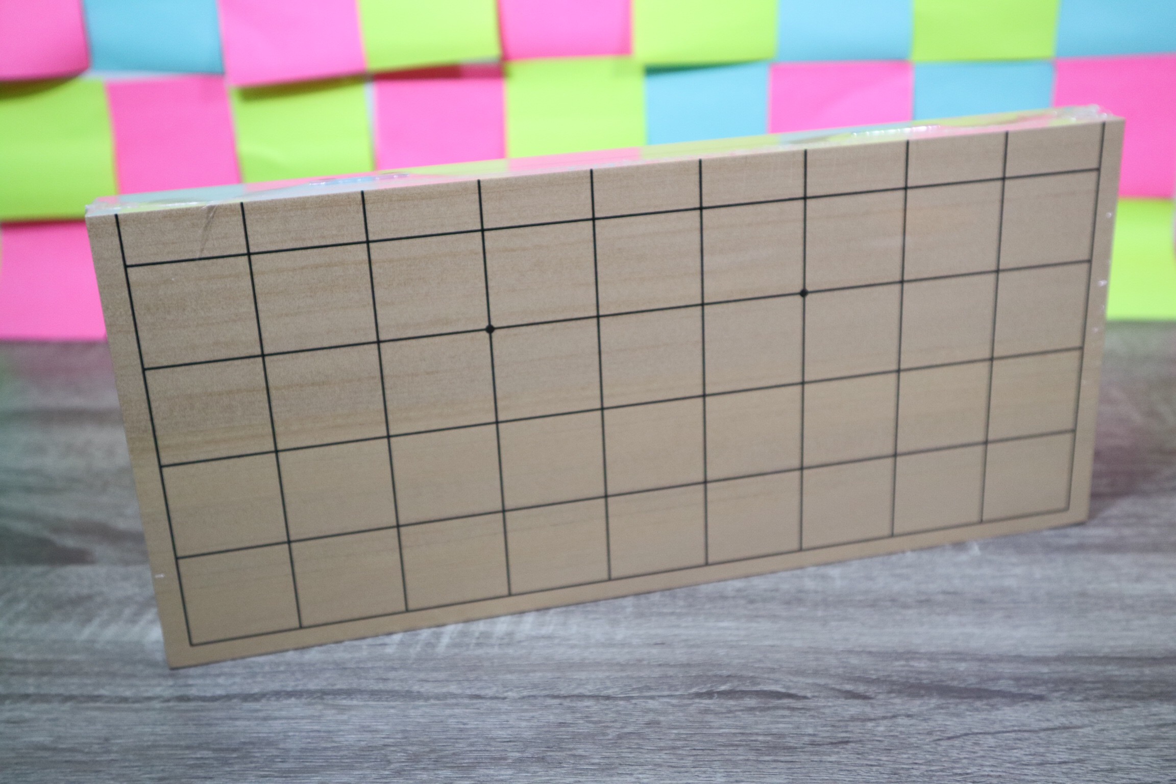 โชกิไม้(หมากรุกญี่ปุ่น)พร้อมตัวหมากและกระดานหนา 1.6 ซม.