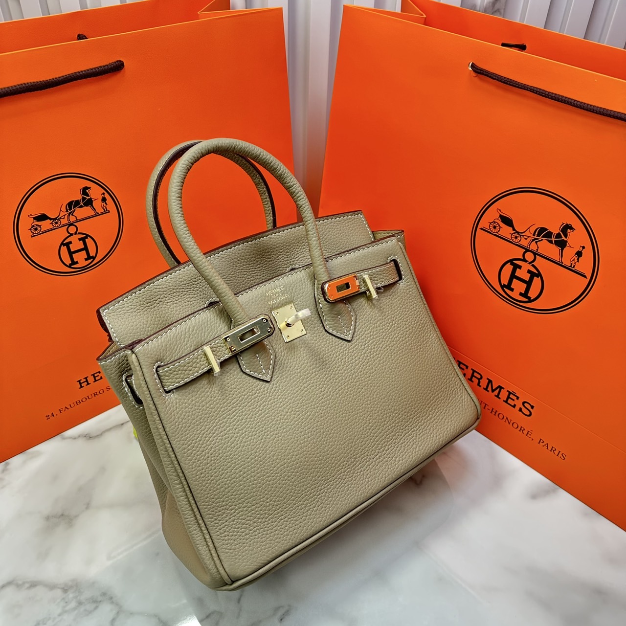 ORI หนังแท้ | Hermes Birkin 25 / Birkin 30 กระเป๋าสะพายที่สุดแห่งหรูหราลัคชู นิยามของความสง่างามเหนือกาลเวลา แบรนด์เนมในฝัน งดงามดั่งเจ้าหญิง