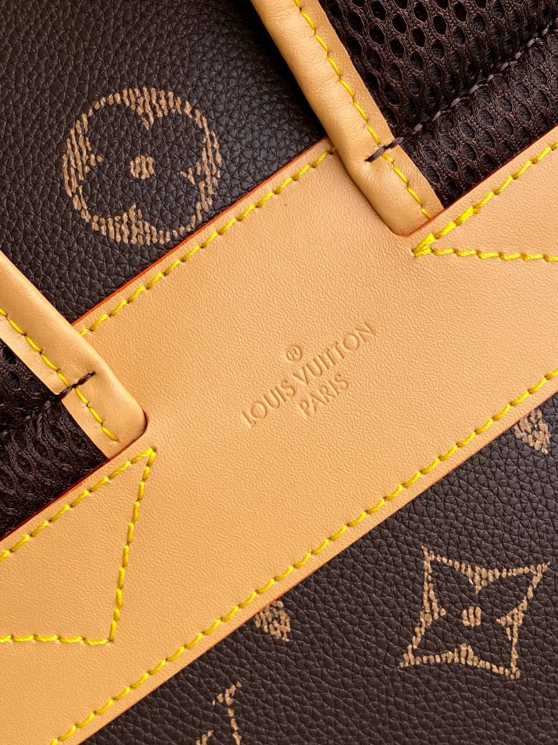 VIP หนังแท้ | LV Montsouris Cargo Backpacks Christopher Monogram กระเป๋าเป้ ลายโมโนแกรมสวยหรูคลาสสิก 🤍 เกรดวีไอพี เกรดดีสุด