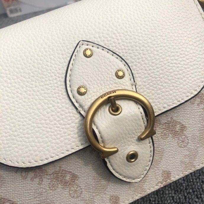 COACH 4503 BEAT SHOULDER BAG 18 with HORSE & CARRIAGE พร้อมส่งที่ไทย