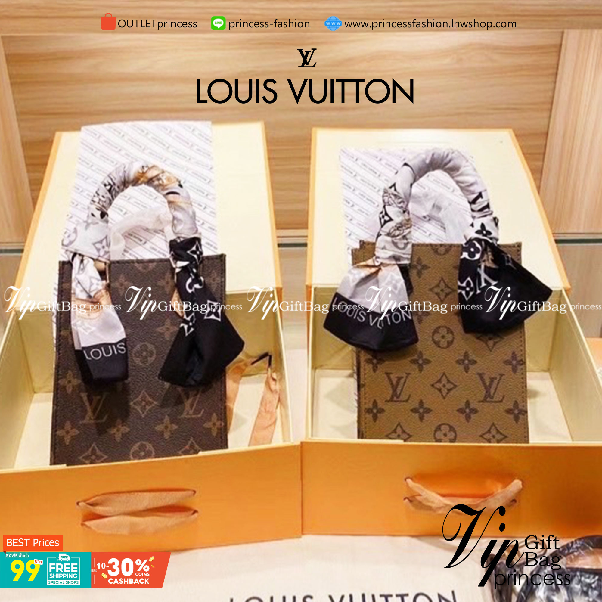 VIP 】หนังแท้ LV Louis Vuitton mini Tote Bag กระเป๋าสะพายข้างลายโมโนแกรม ด้านในโล่ง ใส่กระเป๋าตังค์ ใส่โทรศัพท์ Iphone+ ได้ น้ำหนักเบา มาพร้อมกล่องและลิปบิ้นแบรนด์ สวยหรูดูแพง จะซื้อใช้เองหรือเป็นของขวัญก็เหมาะ ได้ไปไม่ผิดหวังค่ะ ไอเท็มนี่ไม่ควรพลาดค่า