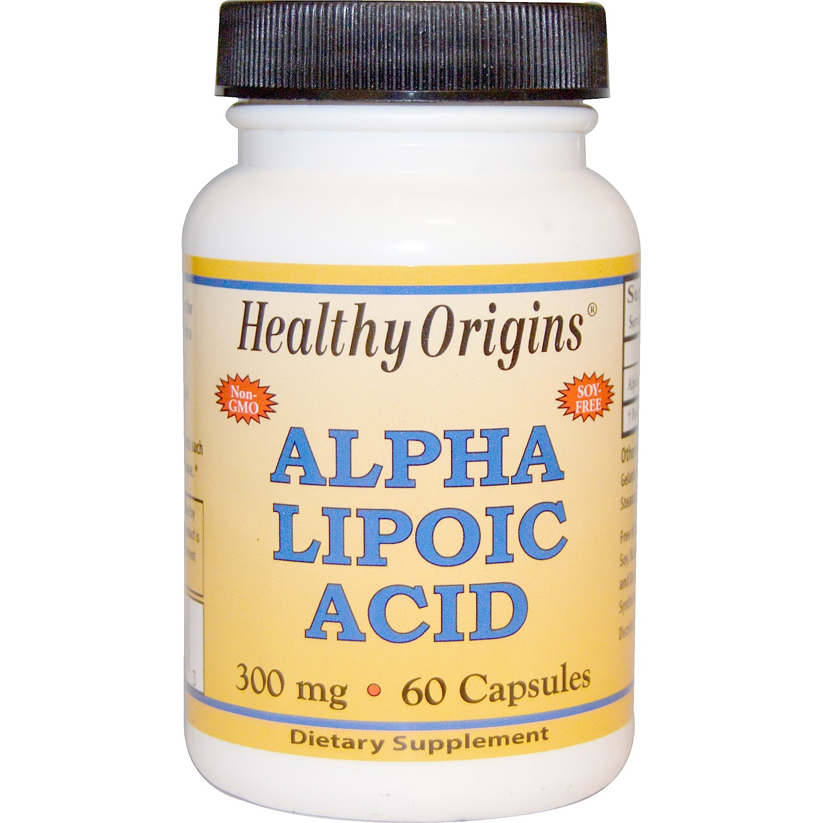 (Pre-order) Healthy Origins Alpha Lipoic Acid, 300 mg, Capsules 60 ea