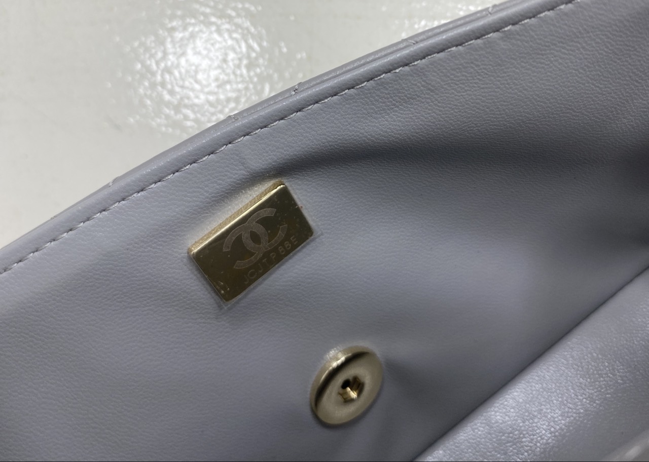 ORI หนังแท้ | CHANEL Classic Flap Bag TopHandle 20cm กระเป๋าสะพายคคลาสสิกพร้อมหูจับ หรูหราระดับตำนาน สวยงามเหนือกาลเวลา