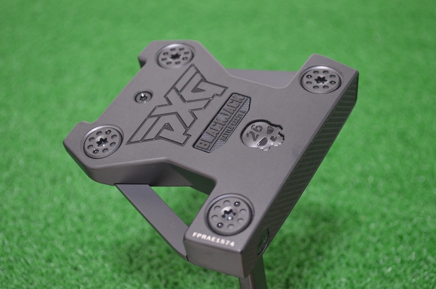 NEW PXG BATTLE READY II BLACK BLACKJACK PLUMBERS NECK LENGTH 33” PUTTER – M16 SHAFT - PXG SINK FIT SKINNY GRIP