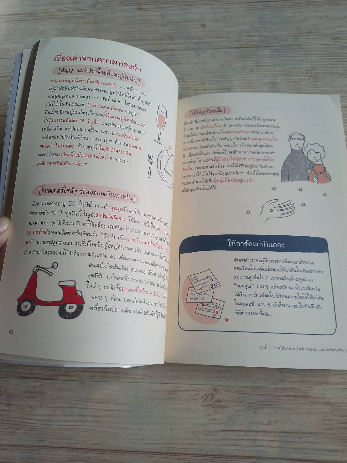 หนังสือภาพ เคล็ดลับและมารยาทในการมอบของขวัญ โนริโกะ อิวาชิตะ เรียบเรียง มิกิ อิโต ภาพ ยุวลักษณ์ ลิขิตธนรักษ์ มูระเซะ แปล